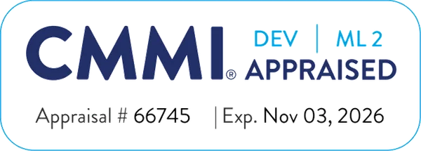 CMMI Development Level 2 Appraised