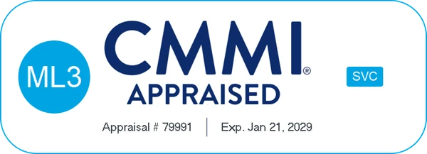 CMMI Services Level 3 Appraised